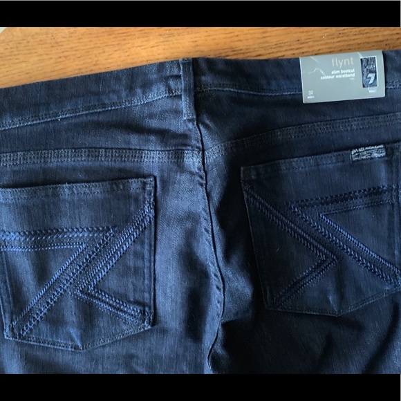 7FAM Jeans Size 32 X 34 - Picture 4 of 4